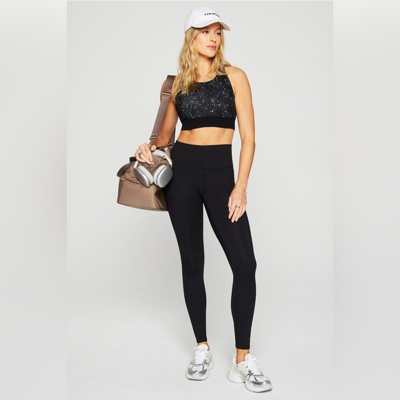Fabletics On-The-Go PowerHold® High-Waisted Legging Sz medium tall - Picture 1 of 8